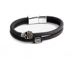 Браслет из кожи ската QB1701