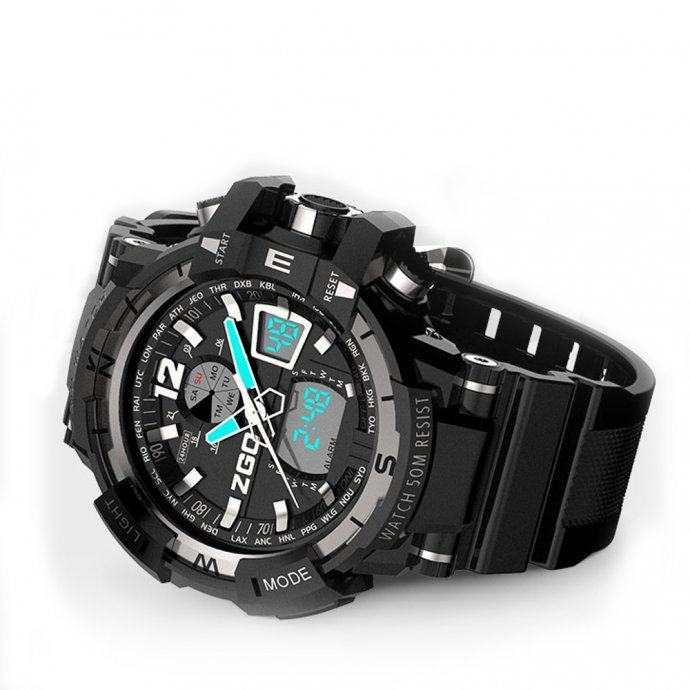 Часы спортивные Zolly black W046