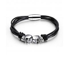 Браслет с черепами Роджер QB196