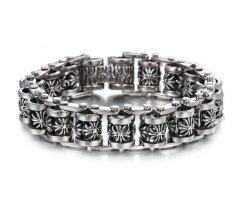 Браслет массивный с крестами SB1704