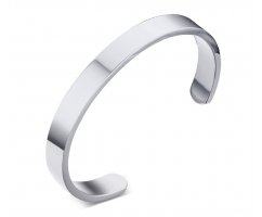 Браслет под гравировку из стали базовый SB5443