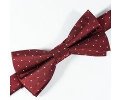 Stephane бабочка красная в горошек  BT18