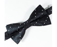 Eric бабочка черная в горошек BT21