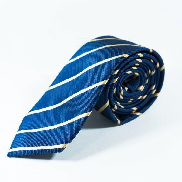 Sebastien галстук синий в полоску NT16