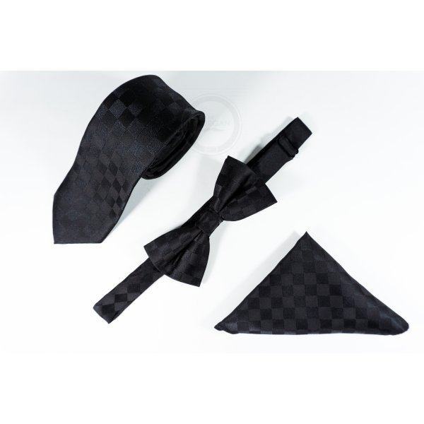 Laurent набор галстук, бабочка, нагрудный платок CP19