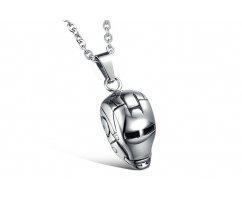 Кулон Железный человек из стали K013