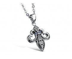 Кулон Флер из стали K056